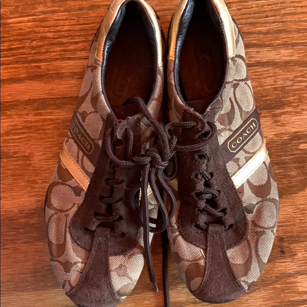 Coach tennis shoes